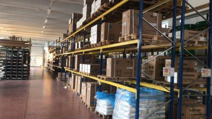 Nuovo magazzino di termoidraulica a Mef Perugia